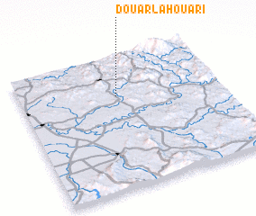 3d view of Douar Lahouari