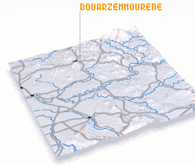 3d view of Douar Zemmourene