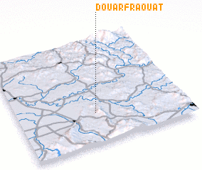 3d view of Douar Fraouat