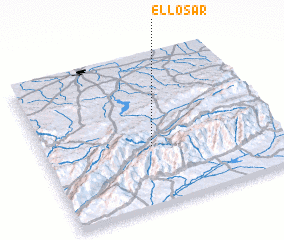 3d view of El Losar