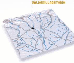 3d view of Valderilla de Torío