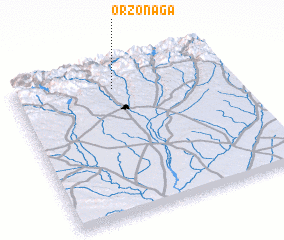 3d view of Orzonaga