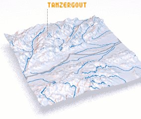 3d view of Tamzergout