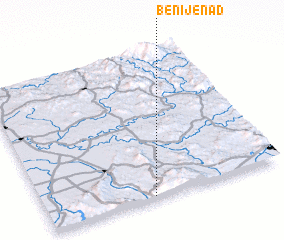 3d view of Beni Jenad