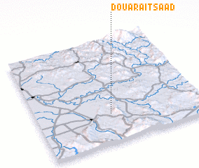 3d view of Douar Aït Saad