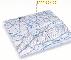 3d view of Barrio Chico