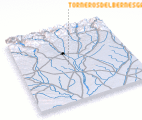 3d view of Torneros del Bernesga