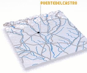 3d view of Puente del Castro