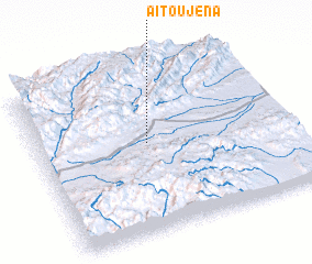 3d view of Aït Oujena