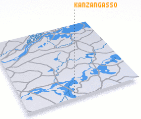 3d view of Kanzangasso