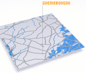 3d view of Guéniébougou