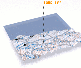 3d view of Tavalles