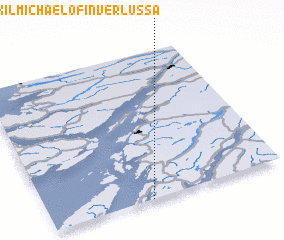 3d view of Kilmichael of Inverlussa