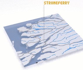 3d view of Stromeferry