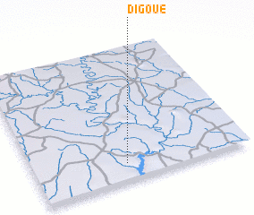3d view of Digoué