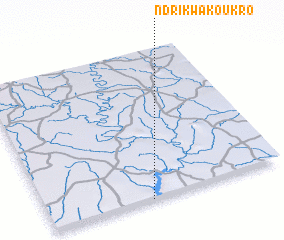 3d view of Ndri-Kwakoukro