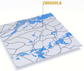 3d view of Zangoula