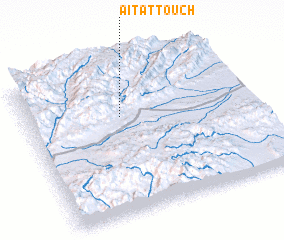 3d view of Aït Attouch