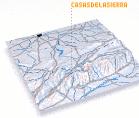 3d view of Casas de la Sierra