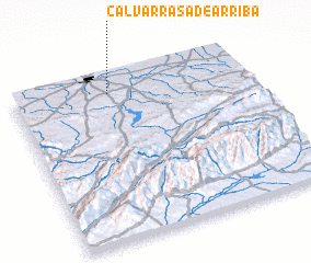 3d view of Calvarrasa de Arriba