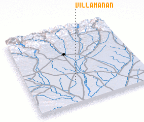 3d view of Villamañán