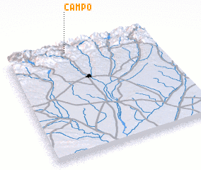 3d view of Campo