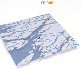 3d view of Crinan