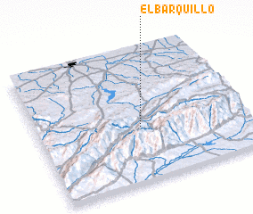 3d view of El Barquillo