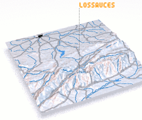 3d view of Los Sauces