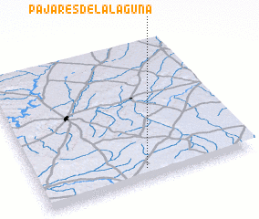 3d view of Pajares de la Laguna