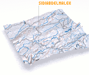 3d view of Sidi Abd el Malek