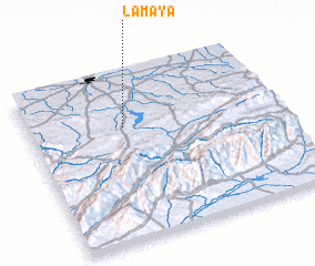 3d view of La Maya