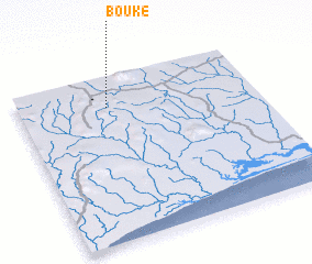 3d view of Bouké