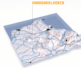 3d view of Khandak el Kebch