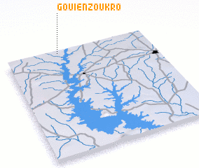 3d view of Gouienzoukro