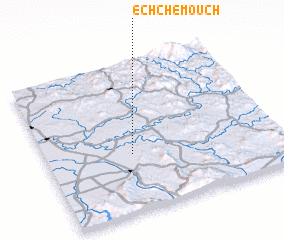 3d view of Ech Chemouch