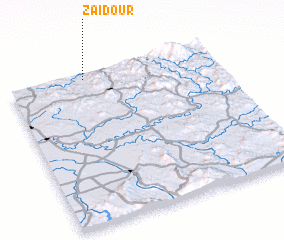 3d view of Zaïdour