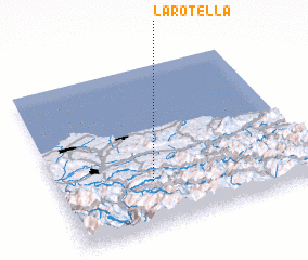 3d view of La Rotella