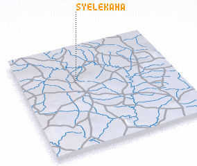 3d view of Syelèkaha