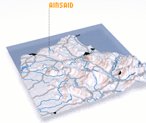 3d view of Aïn Saïd