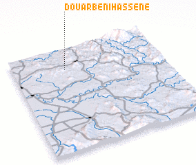 3d view of Douar Beni Hassene