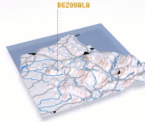 3d view of Bezouala