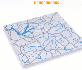3d view of Dougoudonkâ