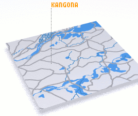 3d view of Kangona