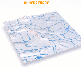 3d view of Oum er Remane