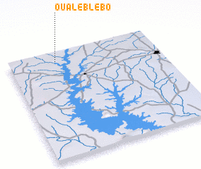 3d view of Oualé Blébo