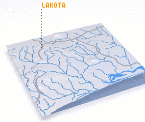 3d view of Lakota