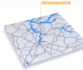 3d view of Zangaradougou