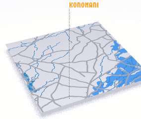 3d view of Konomani