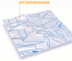 3d view of Aït Youssef Ou Saïd